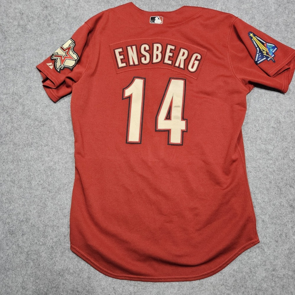 Rare Authentic Houston Astros Jersey,circa 2004, Size 46, Ensberg #14 Texas